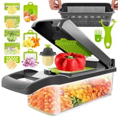 16-in-1 Vegetable Chopper & Mandoline Slicer