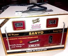 SANYO SO-110SP (10000W)Automated Voltage Stabilizer