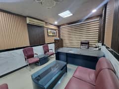 I-8. Markaz Fully Renovated Furnished Office Space First Floor Available For Rent Tiles Flooring