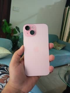 iphone 15 128gb jv pink colour new condition