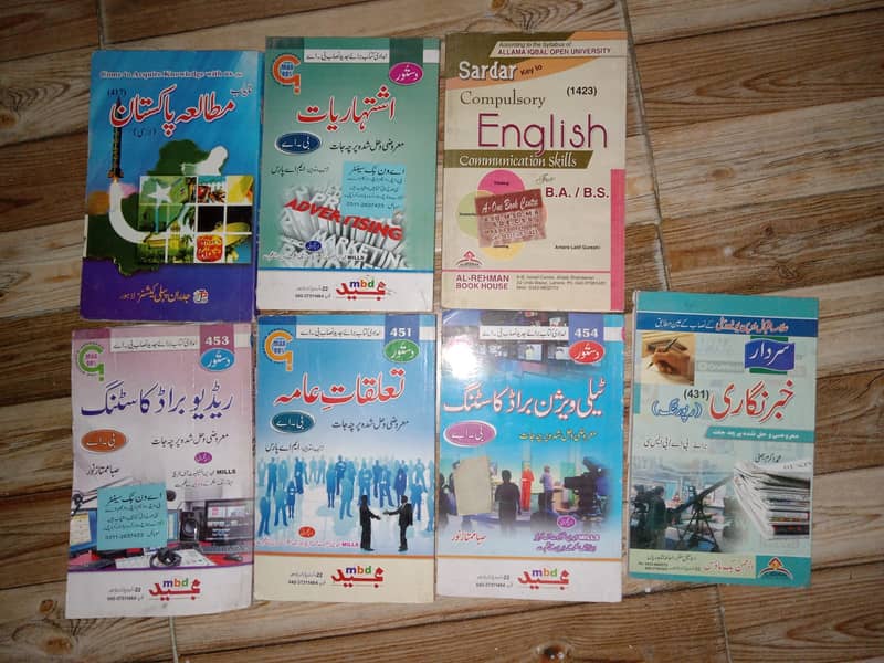 B. A Allama iqbal Open university Books 0