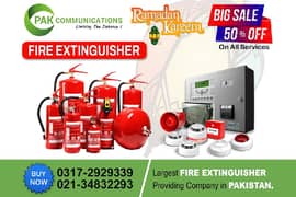 Brand New Fire Extinguishers (Authorized Dealer)