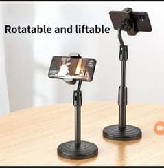 Mobile Phone Stand For Phone Retractable Holder Desk Table Clip