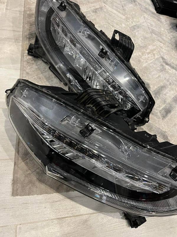 Honda civic Genuine Face lift LeDS head light 0