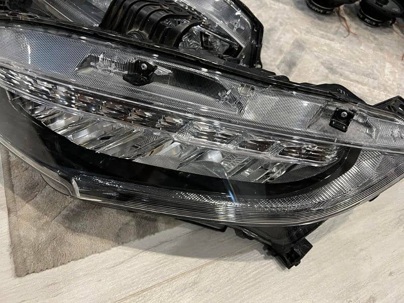 Honda civic Genuine Face lift LeDS head light 2