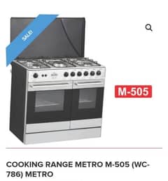 Sale of Metro Cooking Range