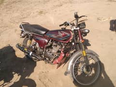 Argent for sale Honda CG 125 call me 03274040413