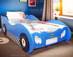 ( READY STOCK ) Red Car Bed/ 3D new design Bed