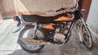 Honda cg 125 2021 model 25000 driven