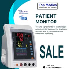 Cardiac Monitors /OT Monitors / Patient monitor Vital Sign ICU Monitor