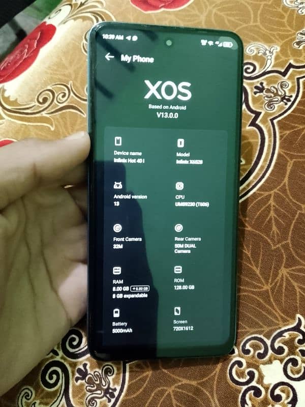 Infinix Hot 40 I full good condition 6