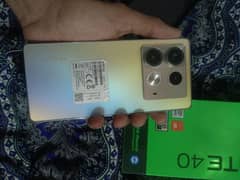 infinix note 40 Complete Box.