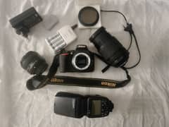 Nikon D-5500 with all accessories