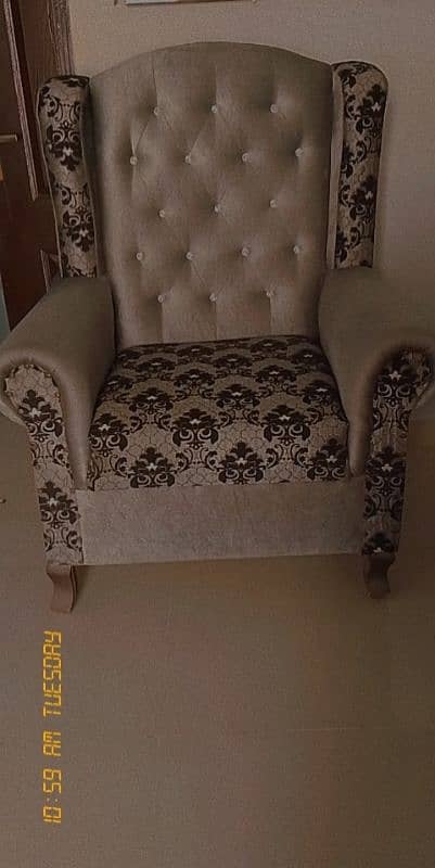 wingback sofa set 2