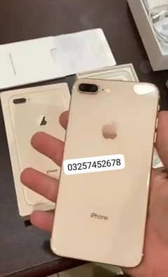 iphone 8 plus 256 GB my WhatsApp number 0325-74-52-678