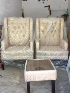 sofa chairs 2 1 table Whatsapp 03161764147