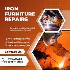 Iron Furniture Welding Services, Iron Grills, Gate & Window Repairing