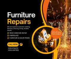 Iron works, Welding, Furniture Repair Iron grills & windows Repairing