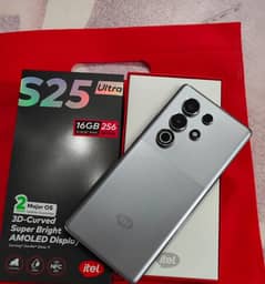 Itel s25 ultra with box contact Whatsapp 0323,075,73,24