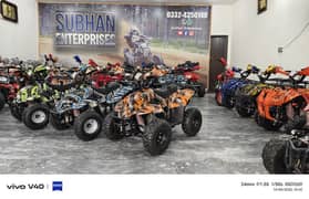 Brand New 70cc Kids Petrol Atv Quad 4 Wheels  Delivery In All Pakistan