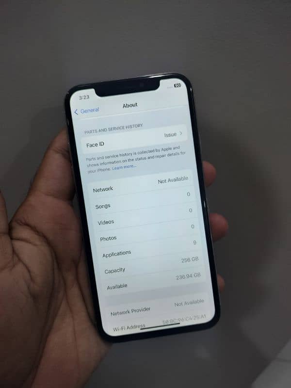 iPhone x 256gb 2