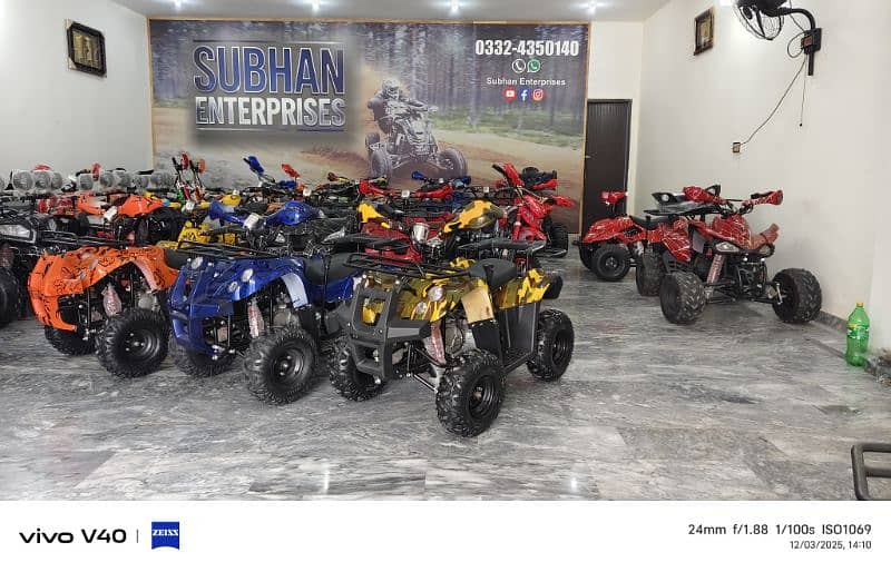 2k25 Variant 125cc Sports Jeep Atv Quad Bikes Delivery In All Pakistan 0