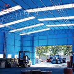 Parking shed / Fiber glass / fiber sheet / Transparent fiber sheet