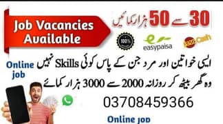 Part Time Job / Full Time Job / Home Base Job / Online Jobs