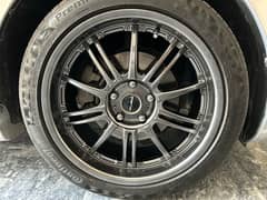 18 inch Lenso Original Rims set.