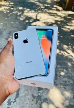 iphone X Stroge/256 GB PTA approved for sale 0326=7268=085