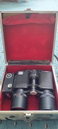 VINTAGE RICOH TELECA 240 HALF FRAME CAMERA BINOCULARS 7x50