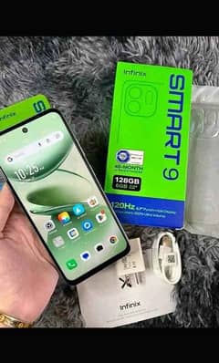 Infinix smart 9 hd full box brand new phone 0327 8322837