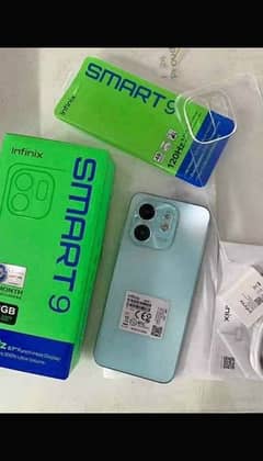 Infinix smart 9 hd full box brand new phone 0327 8322837