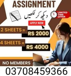 Typing job / Data Entry Job / Assignment Job / Online Job / Part Time