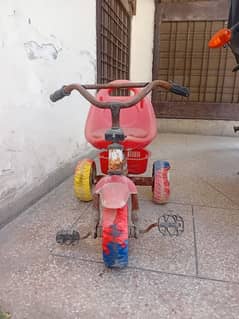 Kids Cycle Red Color 100% Ok Perfect