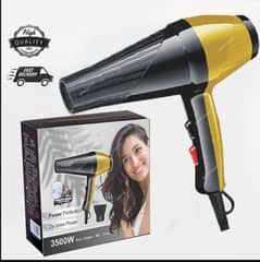 fast Drying Hair Dryer 3500w powerful performance