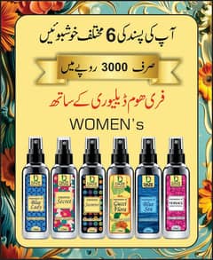 Fragrance Mist for Women's