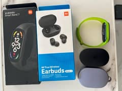 Xiaomi Smart band 7 and Mi Wireless earbuds basic2