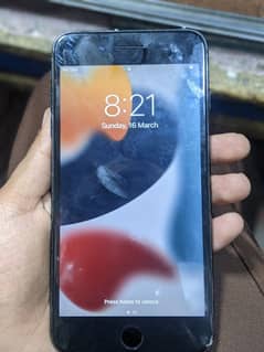 iphone 7 plus PTA prove 128gb all ok only LCD change condition 8/10