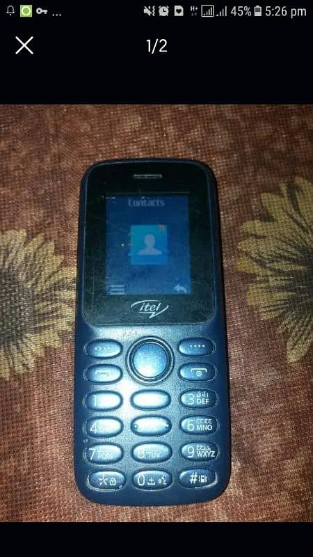 itel 100 value mobile PTA APPROVE DEUL SIM 0