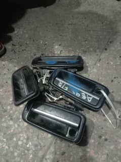 Toyota 1990 corolla chrome door handle