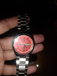 RADO Swiss Made Horse Orange/Red Dial