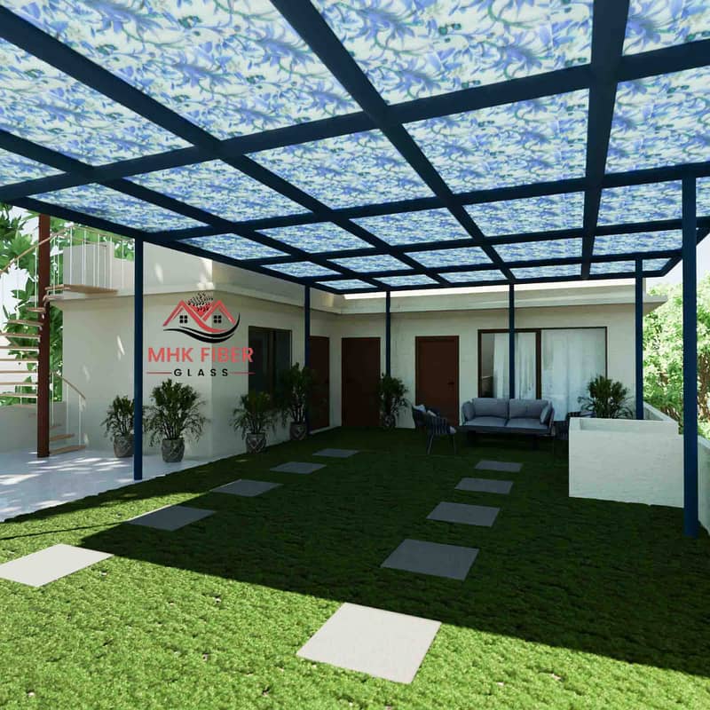 Printed Fiberglass Sheets / Fiber Sheet / Fiber Glass Sheet in karachi 3