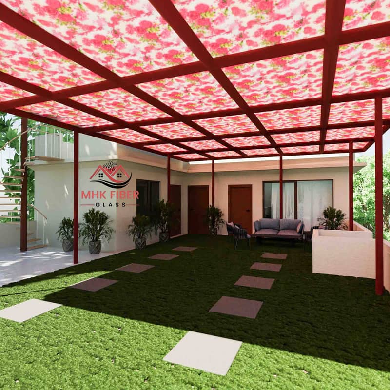 Printed Fiberglass Sheets / Fiber Sheet / Fiber Glass Sheet in karachi 6