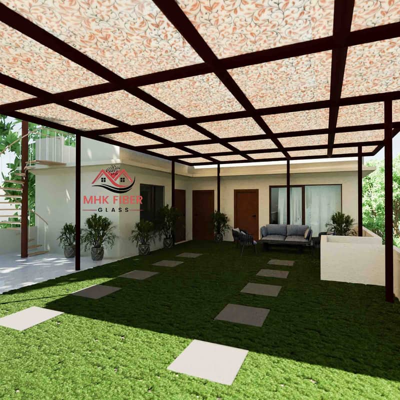 Printed Fiberglass Sheets / Fiber Sheet / Fiber Glass Sheet in karachi 11