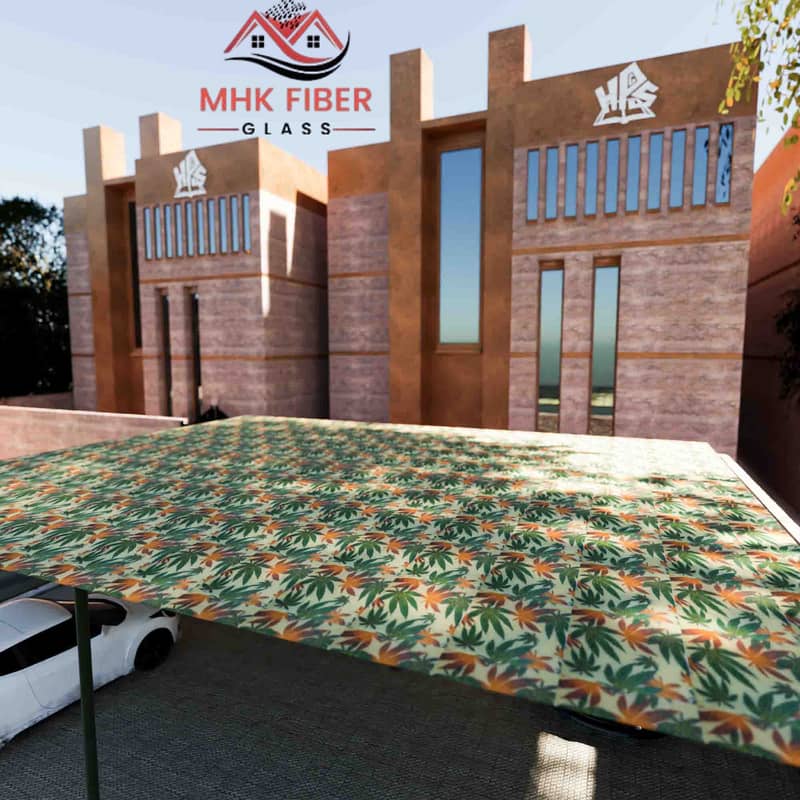Printed Fiberglass Sheets / Fiber Sheet / Fiber Glass Sheet in karach 0