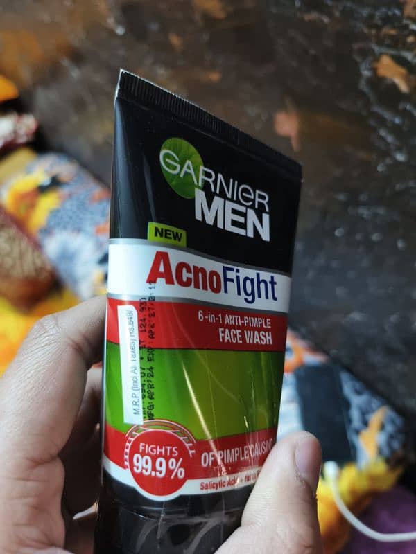 Garnier men face wash 0