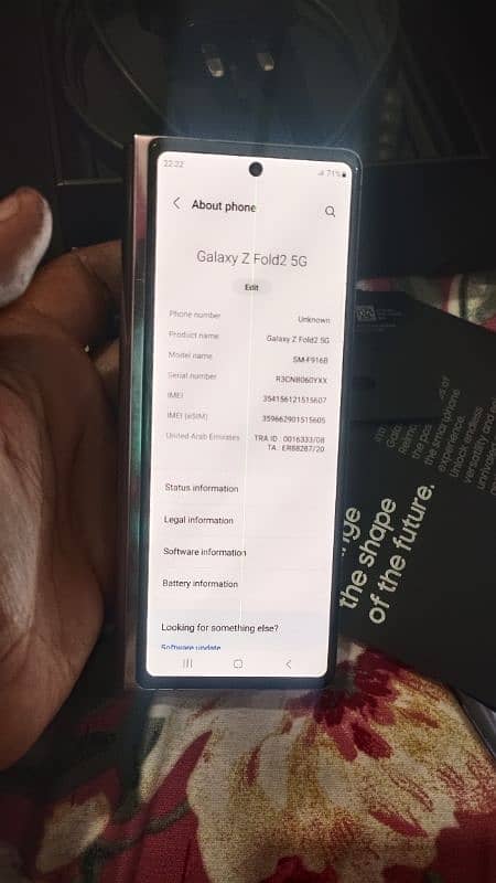 Samsung Z Fold 2 urgent Sale 2