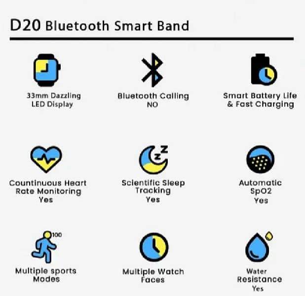 D20 Smart Watch 5