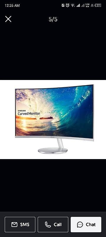sumsung 27 inch curved moniter 0
